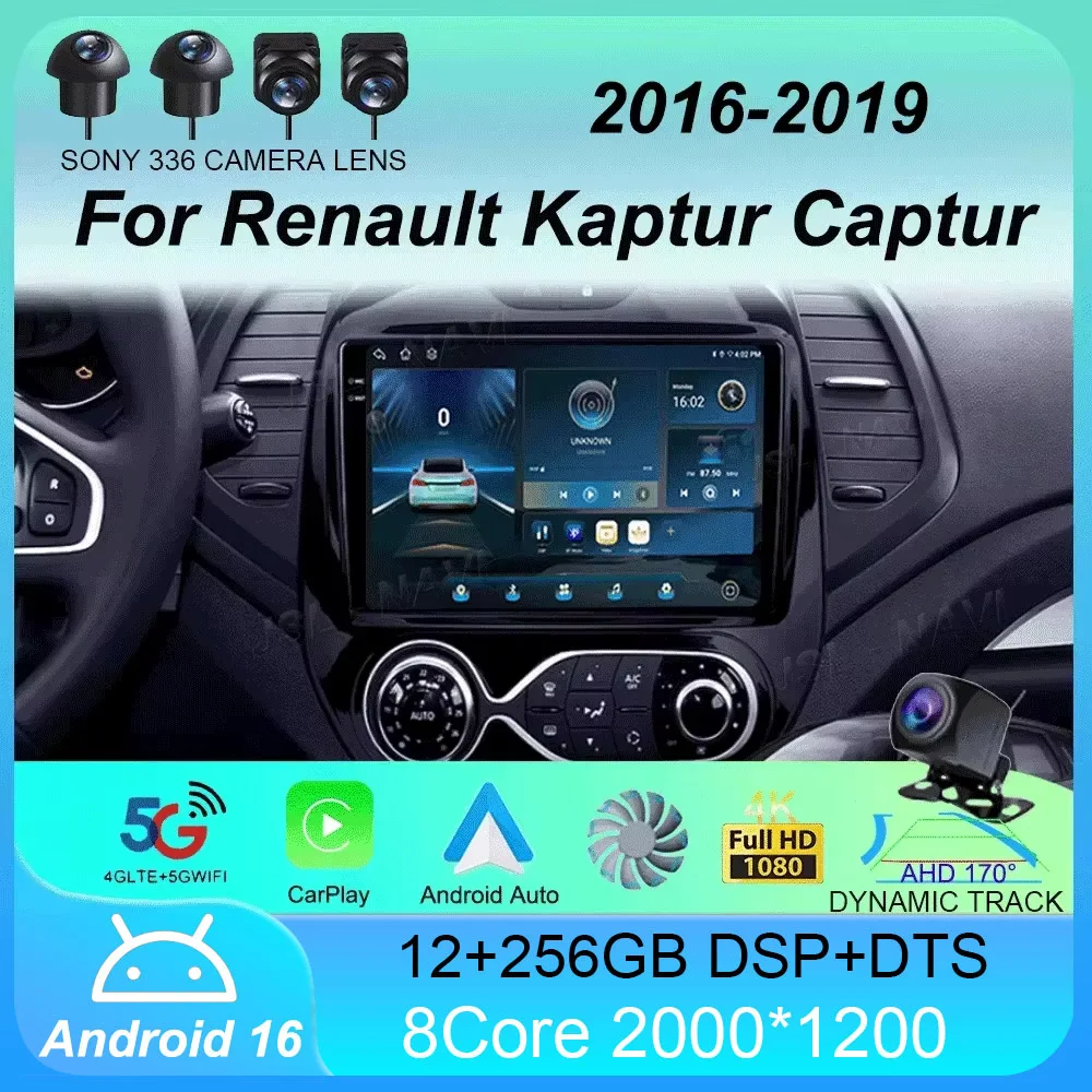 Car Radio Android 16 Carplay For Renault Kaptur Captur 2016 - 2019 Navigation GPS Multimedia Player WiFi+4G Stereo Video Auto BT
Car Radio Android 16 Carplay For Renault Kaptur Captur 2016 - 2019 Navigation GPS Multimedia Player WiFi+4G Stereo Video Auto BT