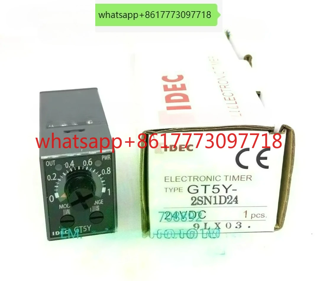 IDEC Izumi GT5Y-2SN1D24 Time Relay GT5Y-4SN1D24 2SN6d12 2sn1a200
IDEC Izumi GT5Y-2SN1D24 Time Relay GT5Y-4SN1D24 2SN6d12 2sn1a200