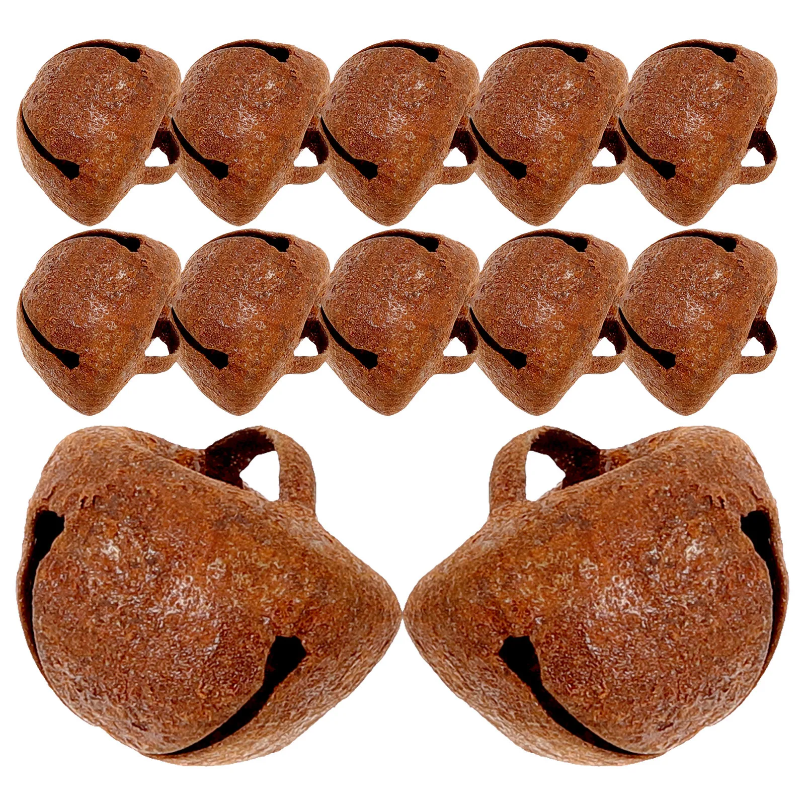100Pcs Retro Style Decorative Bell Charms Mini Iron Bells Star Shape Cutouts for Craft Making Wedding Decorations Christmas 
100Pcs Retro Style Decorative Bell Charms Mini Iron Bells Star Shape Cutouts for Craft Making Wedding Decorations Christmas