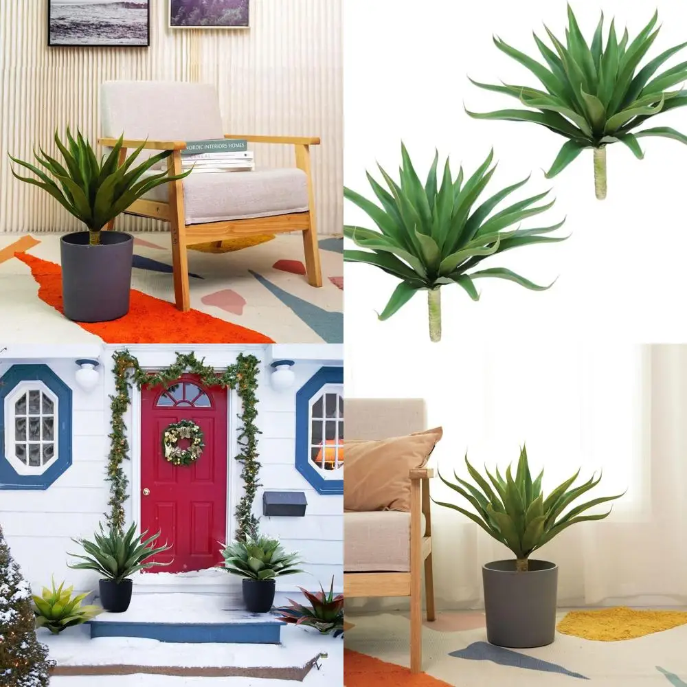 Artificial Agave Plant Set: 2 UV-Resistant Unpotted Plants for Indoor/Outdoor, 22 inches
Artificial Agave Plant Set: 2 UV-Resistant Unpotted Plants for Indoor/Outdoor, 22 inches