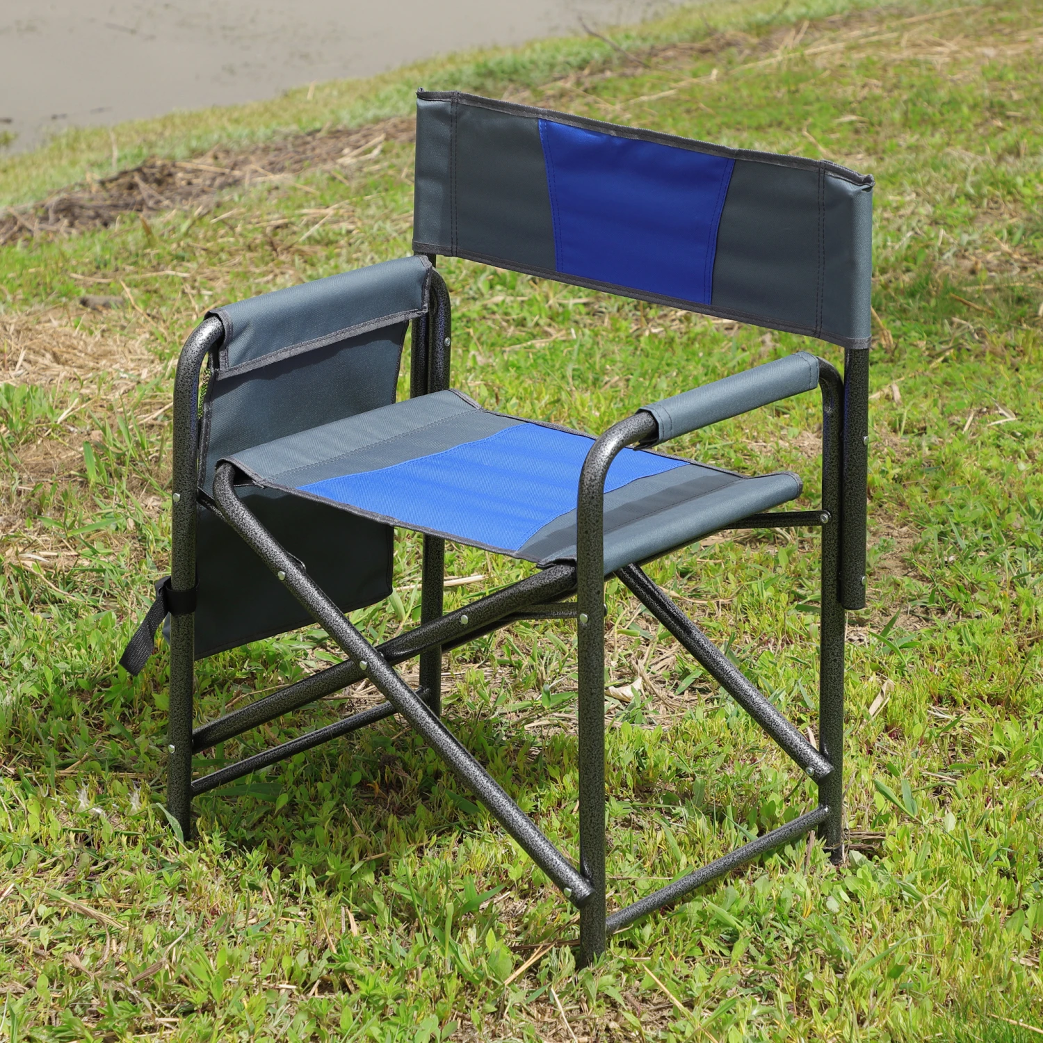 1-piece Padded Folding Outdoor Chair with Storage Pockets,Lightweight Oversized Directors Chair for indoor, Outdoor Camping, Pic
1-piece Padded Folding Outdoor Chair with Storage Pockets,Lightweight Oversized Directors Chair for indoor, Outdoor Camping, Pic