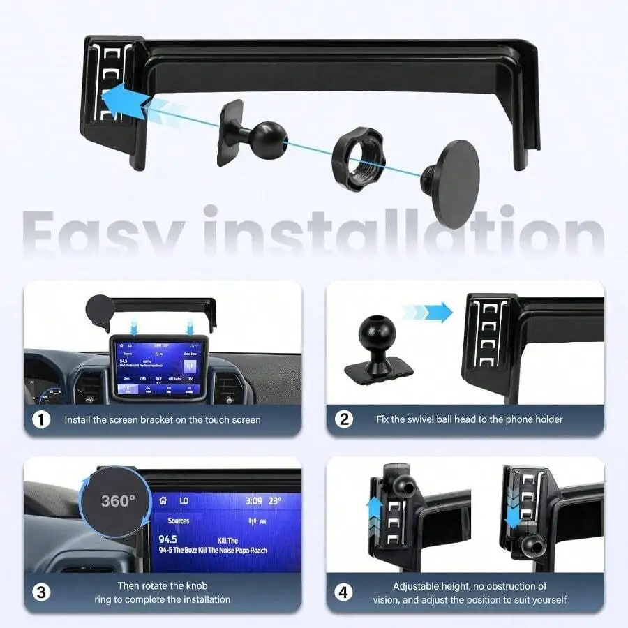 Car Phone Holder For Bronco Sport 2021-2024 Magnetic Mount 8 Inch Screen Adjustable 360° Rotation
Car Phone Holder For Bronco Sport 2021-2024 Magnetic Mount 8 Inch Screen Adjustable 360° Rotation
