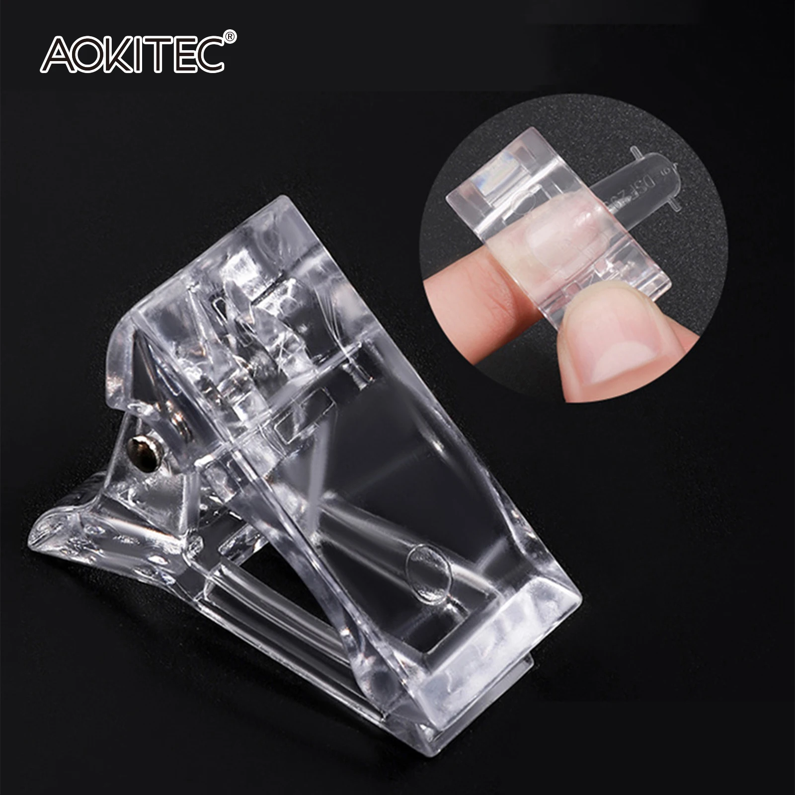 Aokitec Crystal Nail Clip Transparent Clip For Extension Nail Professional Clamps Manicure DIY Art Tools
Aokitec Crystal Nail Clip Transparent Clip For Extension Nail Professional Clamps Manicure DIY Art Tools