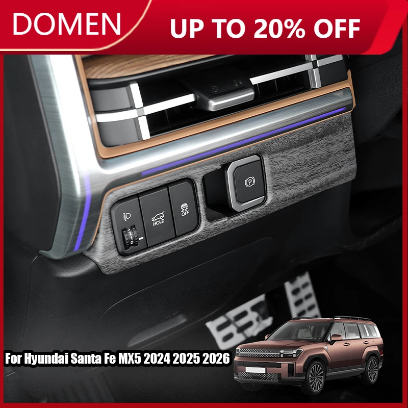 For Hyundai Santa Fe MX5 2024 2025 2026 Central control headlight adjustment decorative frame made of ABS material
For Hyundai Santa Fe MX5 2024 2025 2026 Central control headlight adjustment decorative frame made of ABS material