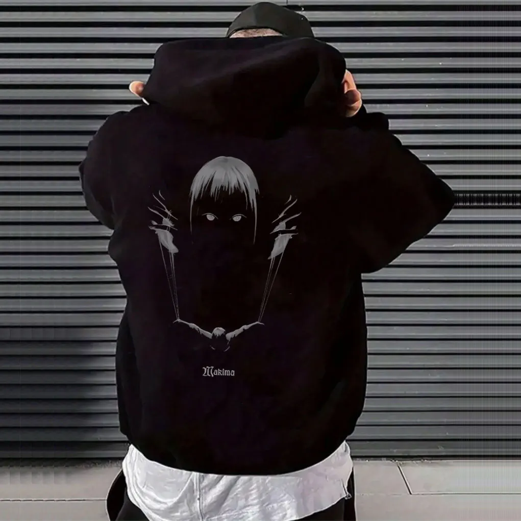 Anime Chainsaw Man Makima Merch Hoodie Men Women Clothing Manga Casual Oversized Sweatshirt Male Vintage Funny Cosplay Hoodies
Anime Chainsaw Man Makima Merch Hoodie Men Women Clothing Manga Casual Oversized Sweatshirt Male Vintage Funny Cosplay Hoodies