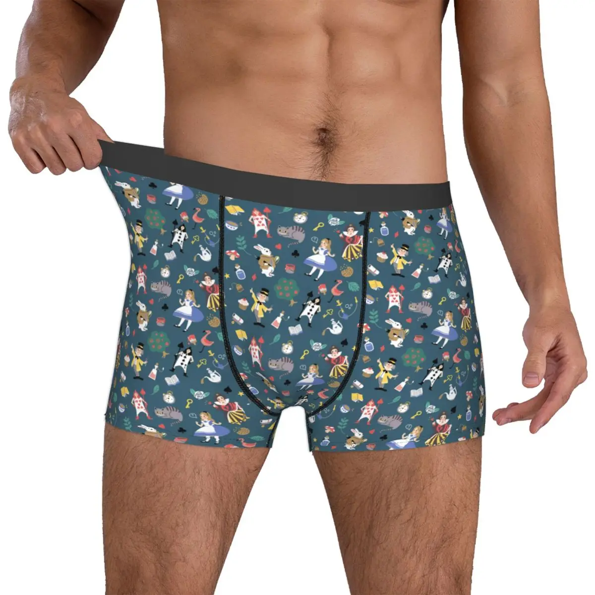 Custom Male Funny Alices Anime Wonderlandes Underwear Alice Mad Hatter White Rabbit Boxer Briefs Soft Shorts Panties Underpants
Custom Male Funny Alices Anime Wonderlandes Underwear Alice Mad Hatter White Rabbit Boxer Briefs Soft Shorts Panties Underpants