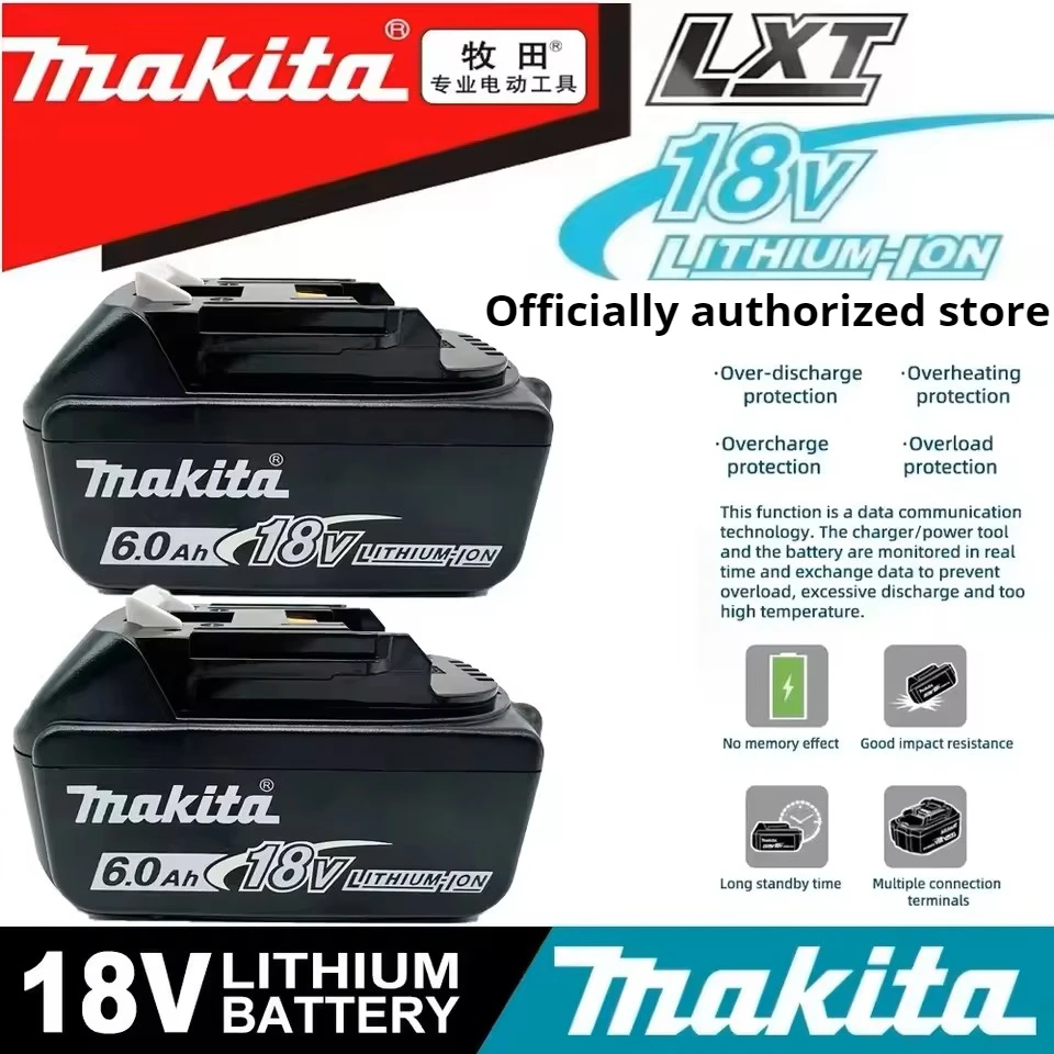 Makita 18V 6.0Ah High endurance Battery ,For Makita BL1830 BL1830B BL1840 BL1840B BL1850 BL1850B Large capacity Battery 
Makita 18V 6.0Ah High endurance Battery ,For Makita BL1830 BL1830B BL1840 BL1840B BL1850 BL1850B Large capacity Battery