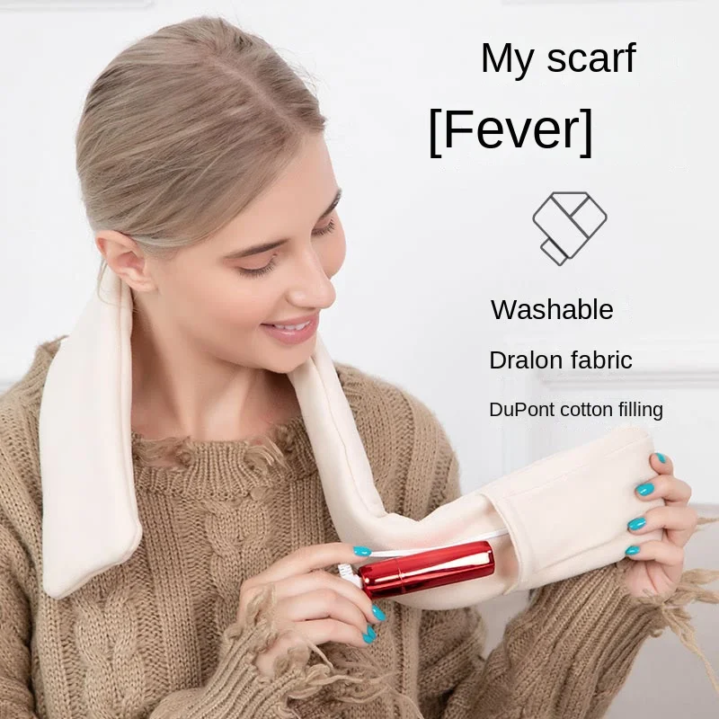 Heating scarf velvet smart warm scarf for men and women in winter solid color neck warm new
Heating scarf velvet smart warm scarf for men and women in winter solid color neck warm new