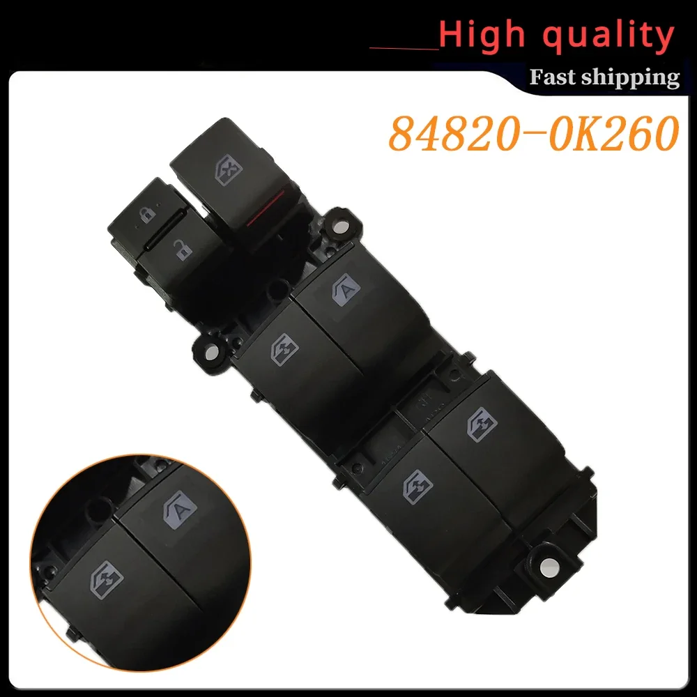 For Toyota Hilux MK8 AN120 2017 Electric Power Window Switch Lifter Control Regulator Button Auto Parts 84820-0K260 848200K260
For Toyota Hilux MK8 AN120 2017 Electric Power Window Switch Lifter Control Regulator Button Auto Parts 84820-0K260 848200K260