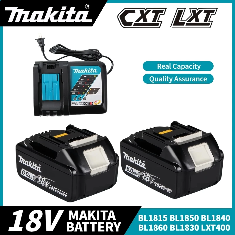 100% original Makita battery, 18V 6Ah rechargeable battery,power tool battery, replacing Makita batteryBL1830BL1840BL1850BL1860B
100% original Makita battery, 18V 6Ah rechargeable battery,power tool battery, replacing Makita batteryBL1830BL1840BL1850BL1860B