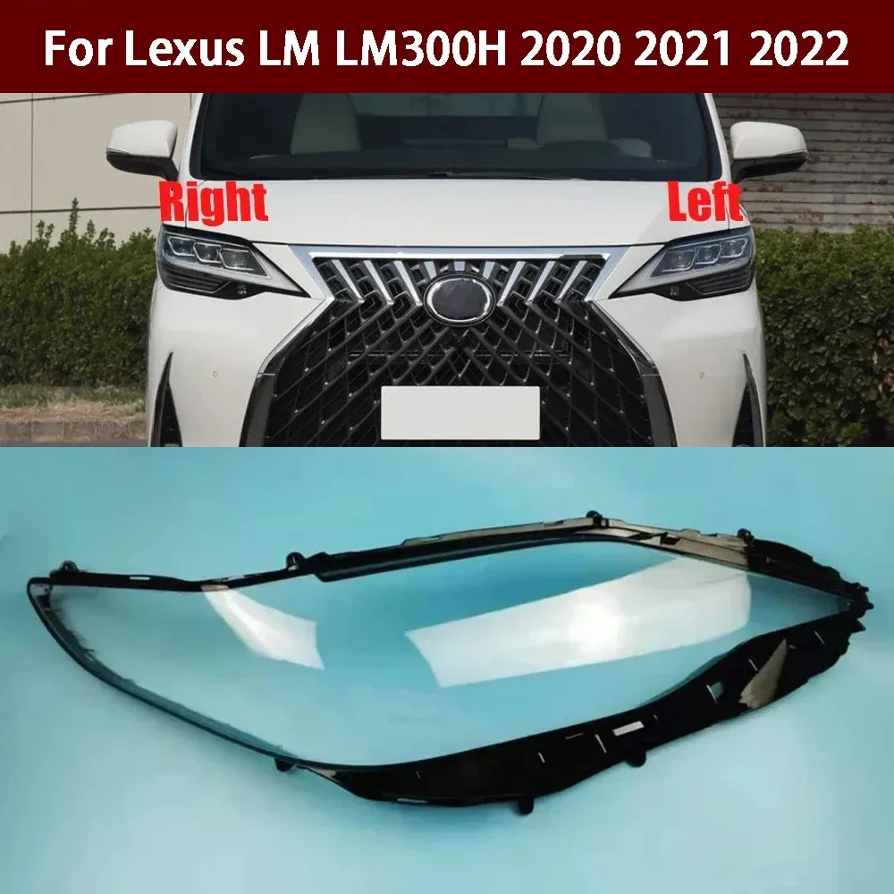 For Lexus LM LM300H 2020 2021 2022 Transparent Headlight Cover Headlamp Shell Clear Lens Plexiglass Replace Original Lampshade
For Lexus LM LM300H 2020 2021 2022 Transparent Headlight Cover Headlamp Shell Clear Lens Plexiglass Replace Original Lampshade