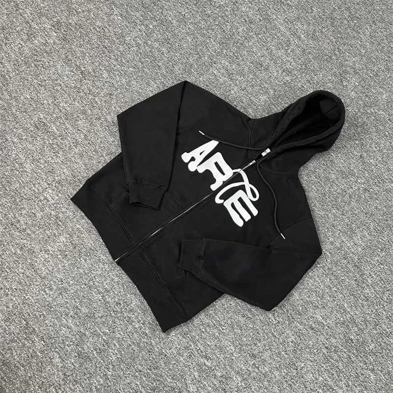 Logo Print ARTE Zipper Jackets Pure Cotton Women Casual Mens Oversized Black Hoodies Arte Women Sweatshirts
Logo Print ARTE Zipper Jackets Pure Cotton Women Casual Mens Oversized Black Hoodies Arte Women Sweatshirts