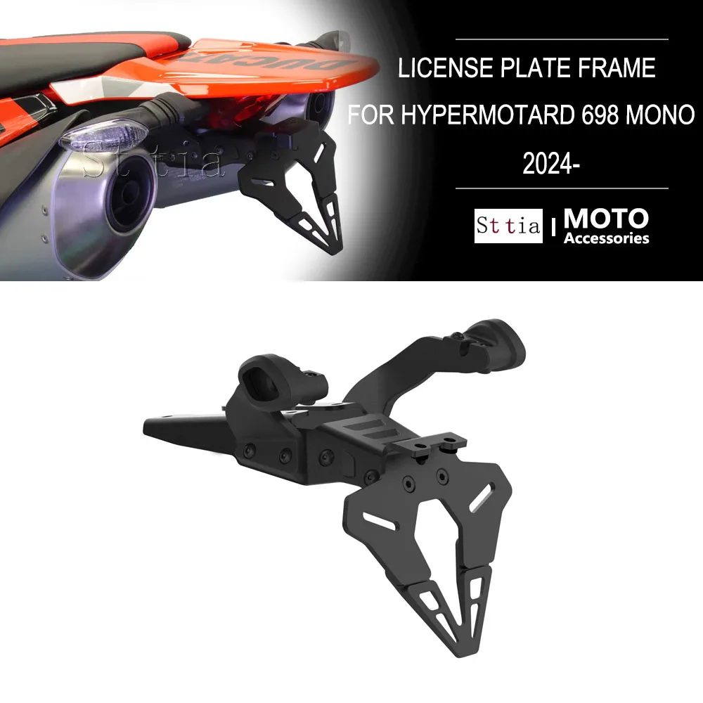 FOR HYPERMOTARD 698 MONO 2024 - NEW Motorcycle rear short tailstock neat license plate holder tailstock bracket LED light
FOR HYPERMOTARD 698 MONO 2024 - NEW Motorcycle rear short tailstock neat license plate holder tailstock bracket LED light