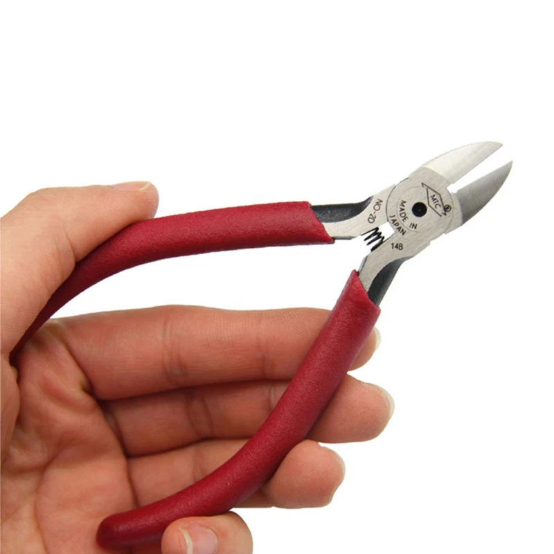 Japan MTC-2D 115MM Mini Jewelry Soft Wire Copper Wire Diagonal Cutting Nipper Red PVC Handle Plier With Spring
Japan MTC-2D 115MM Mini Jewelry Soft Wire Copper Wire Diagonal Cutting Nipper Red PVC Handle Plier With Spring