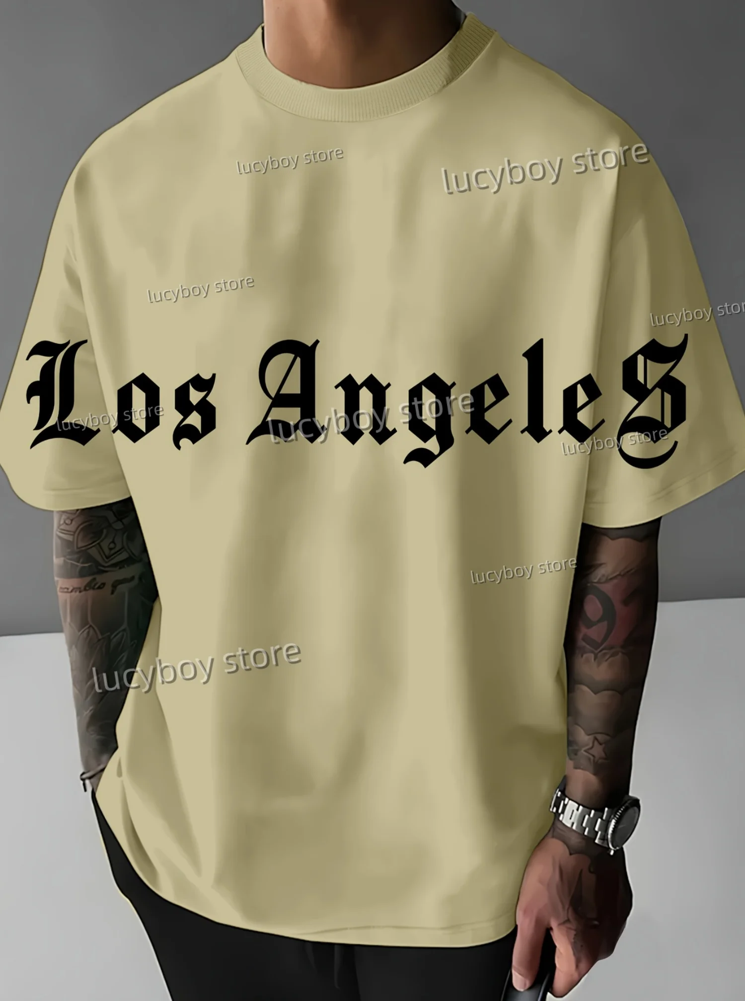 2025 Los Angeles Print Mens T-Shirt Round Neck Short Sleeves Sport Football T-Shirt Color-Block Graphic T Shirts Men Clothing
2025 Los Angeles Print Mens T-Shirt Round Neck Short Sleeves Sport Football T-Shirt Color-Block Graphic T Shirts Men Clothing