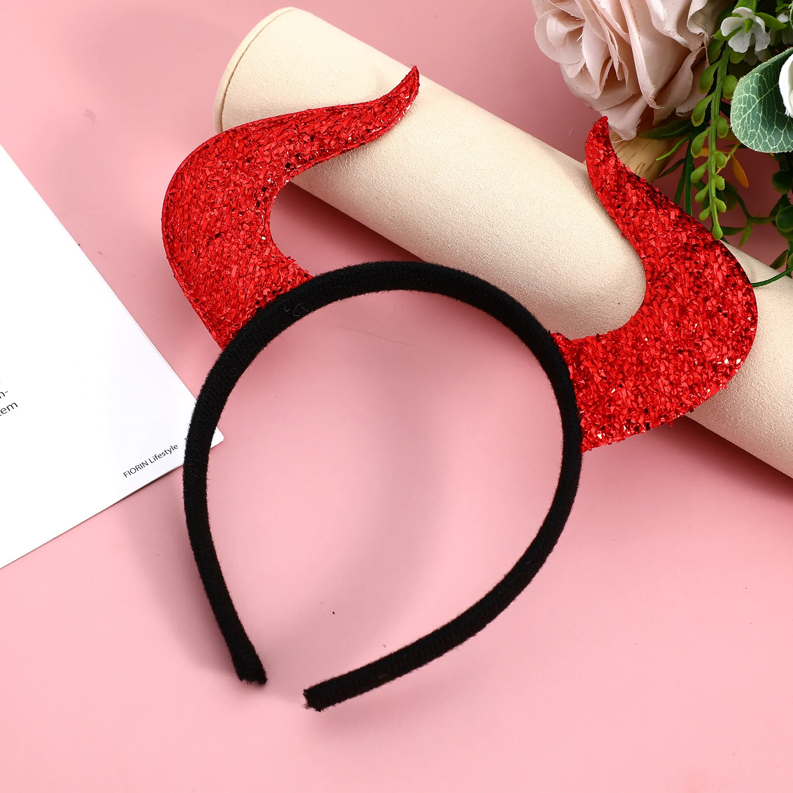 1pcs Demon Horn Headband Halloween Soft Durable Fabric Adult Cosplay Party Accessory Bright Large Horns Headdress For Halloween
1pcs Demon Horn Headband Halloween Soft Durable Fabric Adult Cosplay Party Accessory Bright Large Horns Headdress For Halloween