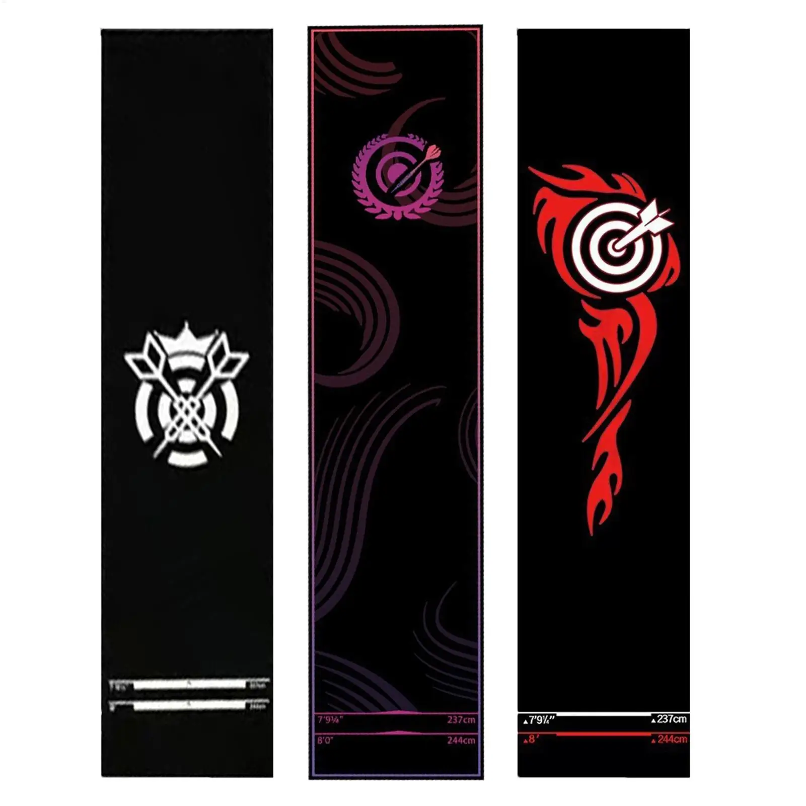 Dart Board Mat for Floor Non-Slip Portable with Throw Line Crystal Velvet Dart Carpet Mats for Recreation Center Sports Club
Dart Board Mat for Floor Non-Slip Portable with Throw Line Crystal Velvet Dart Carpet Mats for Recreation Center Sports Club