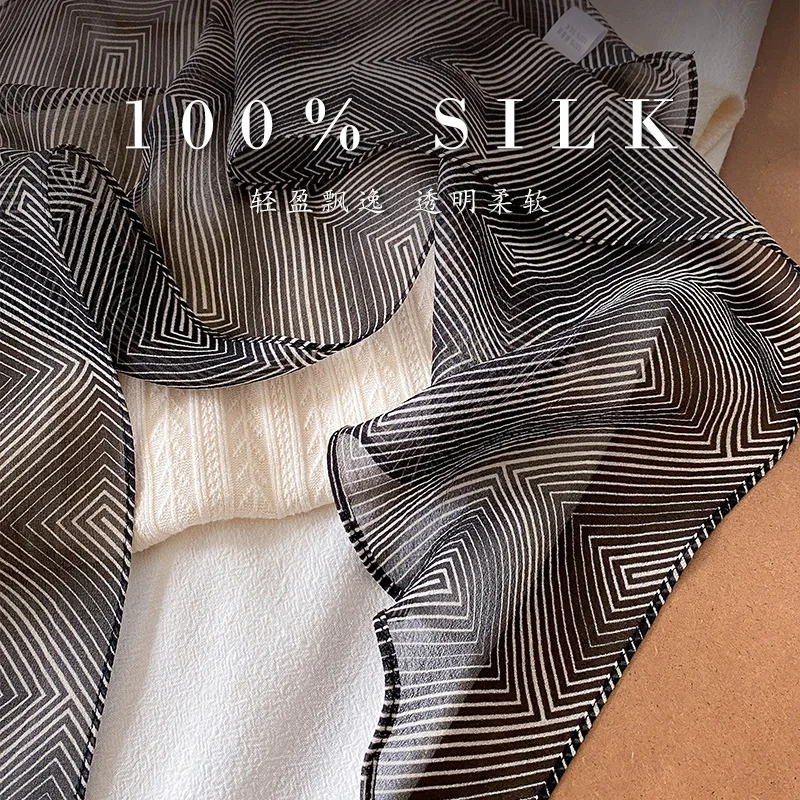 2026 New 100% Natural Silk Scarf elegant Scarves Shawls Wraps Pashmina Fashion sciarpa Hijab Bandana Kerchief echarpes luxery
2026 New 100% Natural Silk Scarf elegant Scarves Shawls Wraps Pashmina Fashion sciarpa Hijab Bandana Kerchief echarpes luxery
