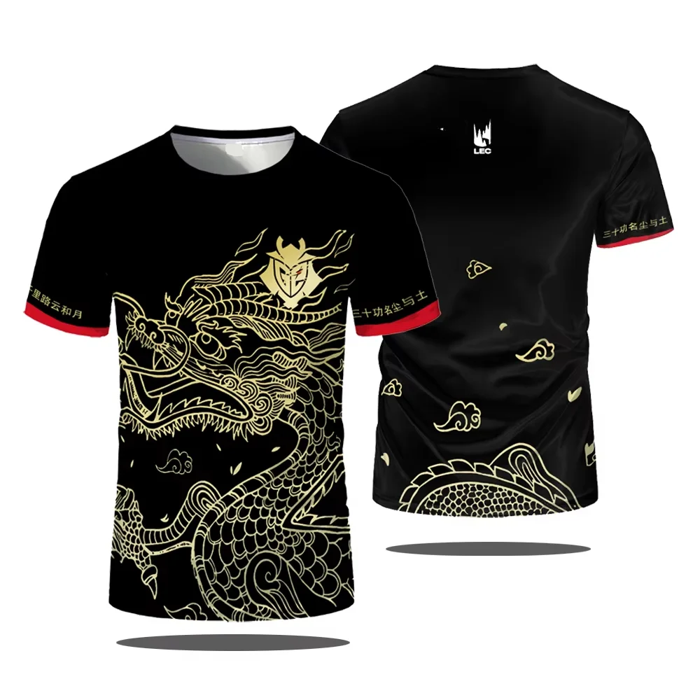 2024 Esports Team Uniform G2, спортивный трикотаж для национальных соревнований, мужская дышащая быстросохнущая футболка с круглым вырезом и короткими рукавами
2024 Esports Team Uniform G2, спортивный трикотаж для национальных соревнований, мужская дышащая быстросохнущая футболка с круглым вырезом и короткими рукавами
