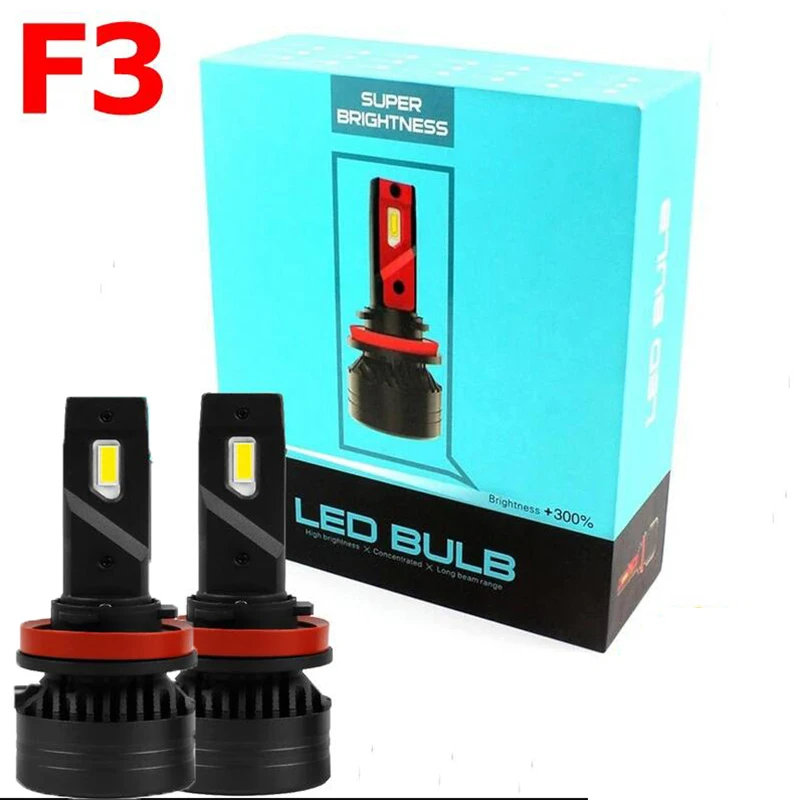 90W 10000LM F3 H7 H8 H11 Car LED Headlights Bulb Fog Light H7 H11 H8 9005 9006 H1 880 Car LED Headlamp Kit
90W 10000LM F3 H7 H8 H11 Car LED Headlights Bulb Fog Light H7 H11 H8 9005 9006 H1 880 Car LED Headlamp Kit