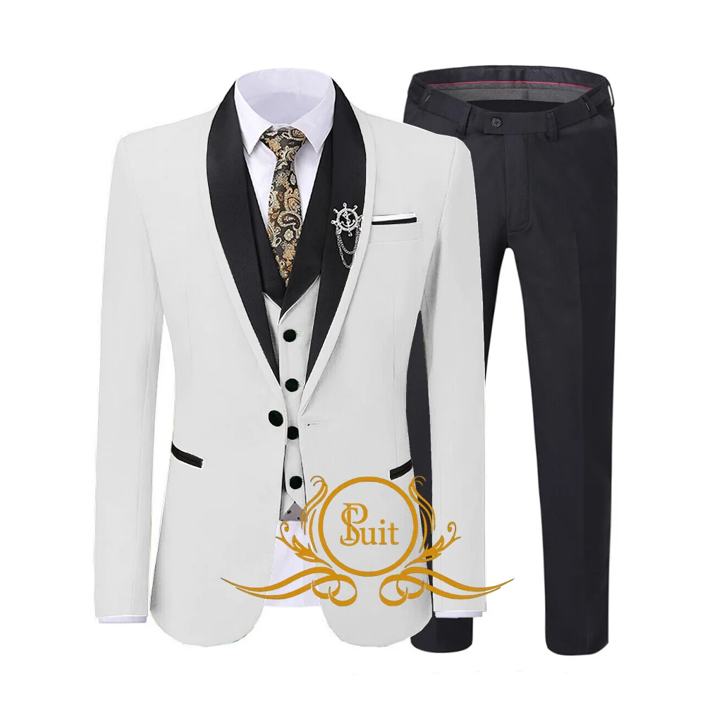 Boy Suit Wedding Blazer Kids Jacket Pants Vest 3 Piece Shawl Collar Party Outfit Child Custom Clothes
Boy Suit Wedding Blazer Kids Jacket Pants Vest 3 Piece Shawl Collar Party Outfit Child Custom Clothes