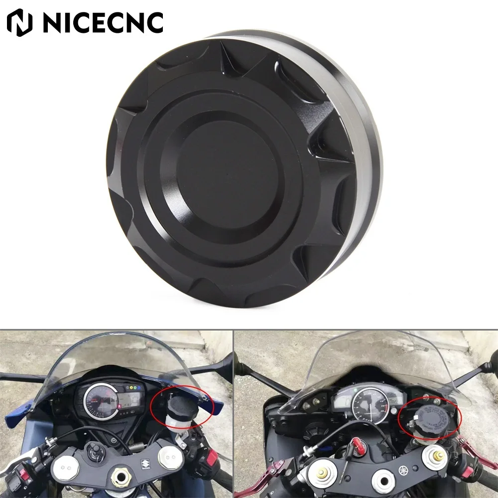 NICECNC Motorcycle Brake Reservoir Cap For BMW S1000RR KAWASAKI Z1000 SUZUKI GSXR1000 HONDA CBR1000RR Accessori Moto Protector
NICECNC Motorcycle Brake Reservoir Cap For BMW S1000RR KAWASAKI Z1000 SUZUKI GSXR1000 HONDA CBR1000RR Accessori Moto Protector