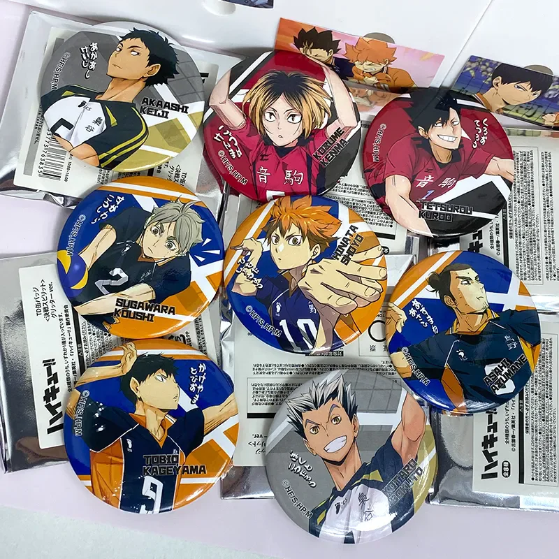 Kozume Kenma Hinata Shoyo Tobio Kageyama Sugawara Koushi Kuroo Tetsurou Keiji Akaashi Kotaro Bokuto Button Brooch Clothes Badge
Kozume Kenma Hinata Shoyo Tobio Kageyama Sugawara Koushi Kuroo Tetsurou Keiji Akaashi Kotaro Bokuto Button Brooch Clothes Badge