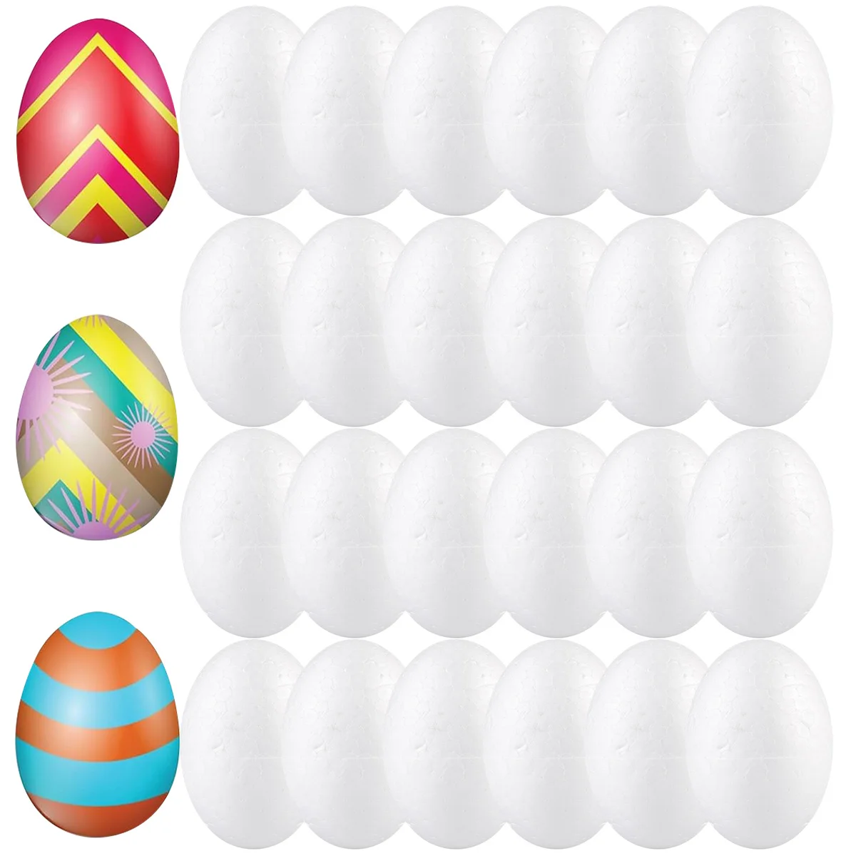 50pcs 6Cm White Polystyrene Eggs Durable Craft Foam For Easter Diy Decoration Lightweight Strong Design Suitable Painting
50pcs 6Cm White Polystyrene Eggs Durable Craft Foam For Easter Diy Decoration Lightweight Strong Design Suitable Painting
