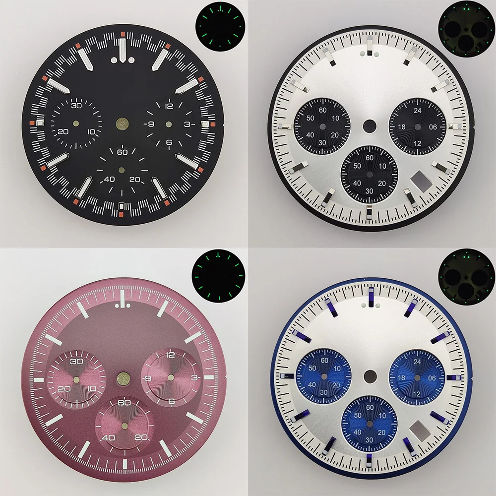 Циферблат 32,5 мм VK63, циферблат VK63 Panda, циферблат хронографа, электронный многофункциональный светящийся циферблат, черный циферблат, подходит для механизма VK63
Циферблат 32,5 мм VK63, циферблат VK63 Panda, циферблат хронографа, электронный многофункциональный светящийся циферблат, черный циферблат, подходит для механизма VK63