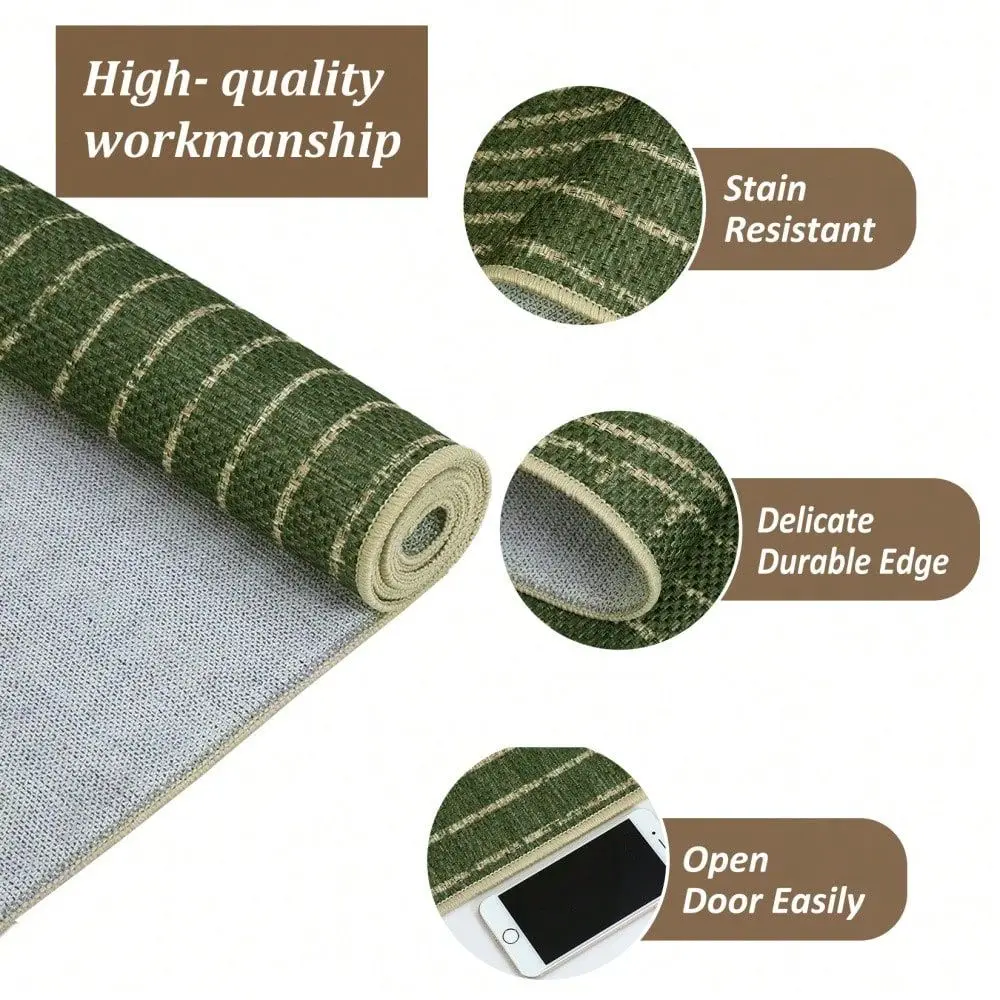 Geometric Easy Jute Washables, Contemporary Rainbow Soft Non Slip Non Shedding Indoor Outdoor Carpet For Patio Living Room
Geometric Easy Jute Washables, Contemporary Rainbow Soft Non Slip Non Shedding Indoor Outdoor Carpet For Patio Living Room