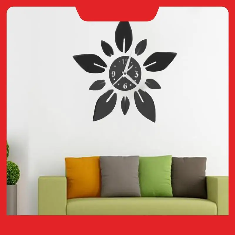 40Cm DIY Flower Leaf Mirror Acrylic Mirror Wall Clock Sticker Quartz Clocks Living Room Decor Watch Home Decor Sticker A Durable
40Cm DIY Flower Leaf Mirror Acrylic Mirror Wall Clock Sticker Quartz Clocks Living Room Decor Watch Home Decor Sticker A Durable