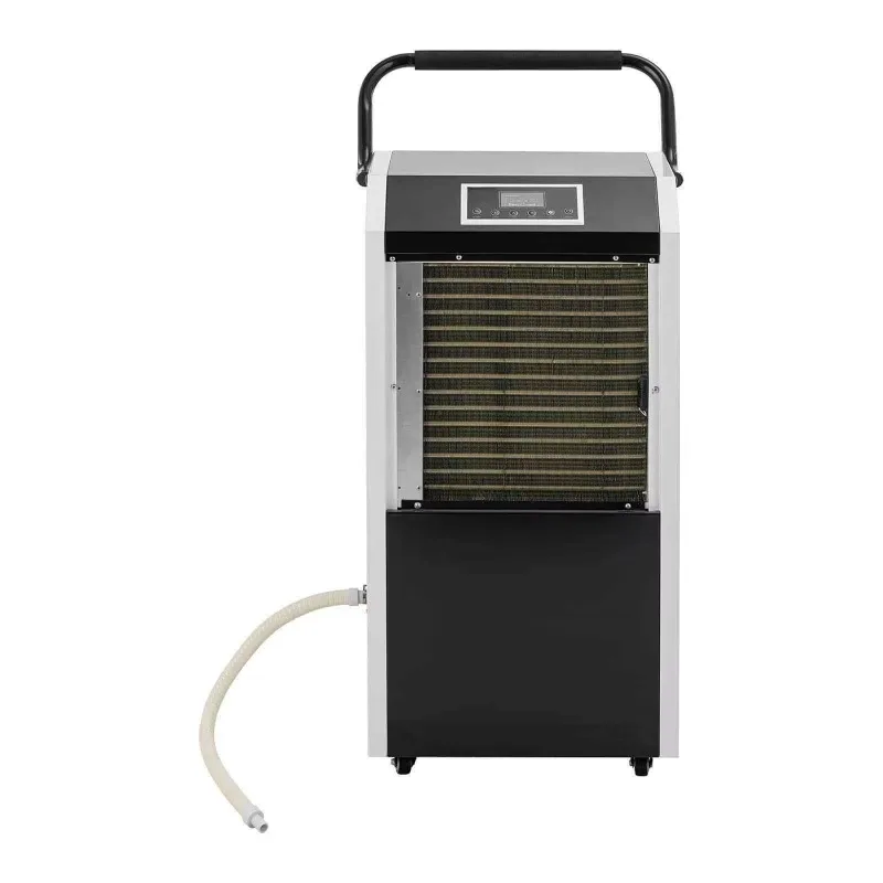 Commercial Dryer Dehumidifier 138 L/Day With Water Pipe - Area 80/180m2 24h Timer Indoor Drying Device for Large Rooms
Commercial Dryer Dehumidifier 138 L/Day With Water Pipe - Area 80/180m2 24h Timer Indoor Drying Device for Large Rooms