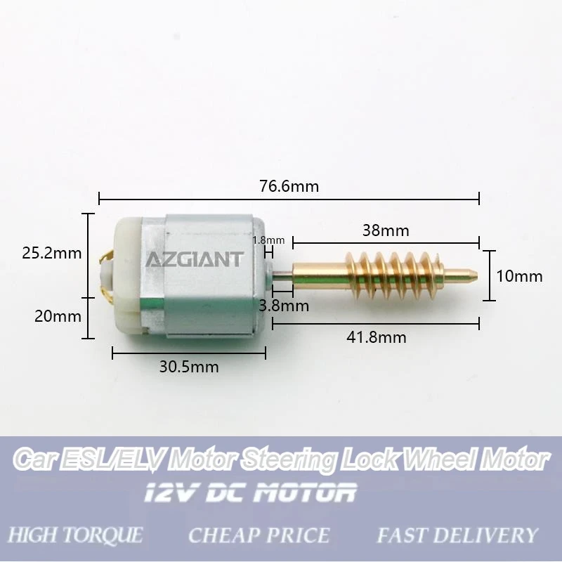 AZGIANT for 2005-2009 Toyota Crown Lexus IS C 220d MK3 Car Ignition Steering Column Lock Motor High Performance 89998-30-01
AZGIANT for 2005-2009 Toyota Crown Lexus IS C 220d MK3 Car Ignition Steering Column Lock Motor High Performance 89998-30-01