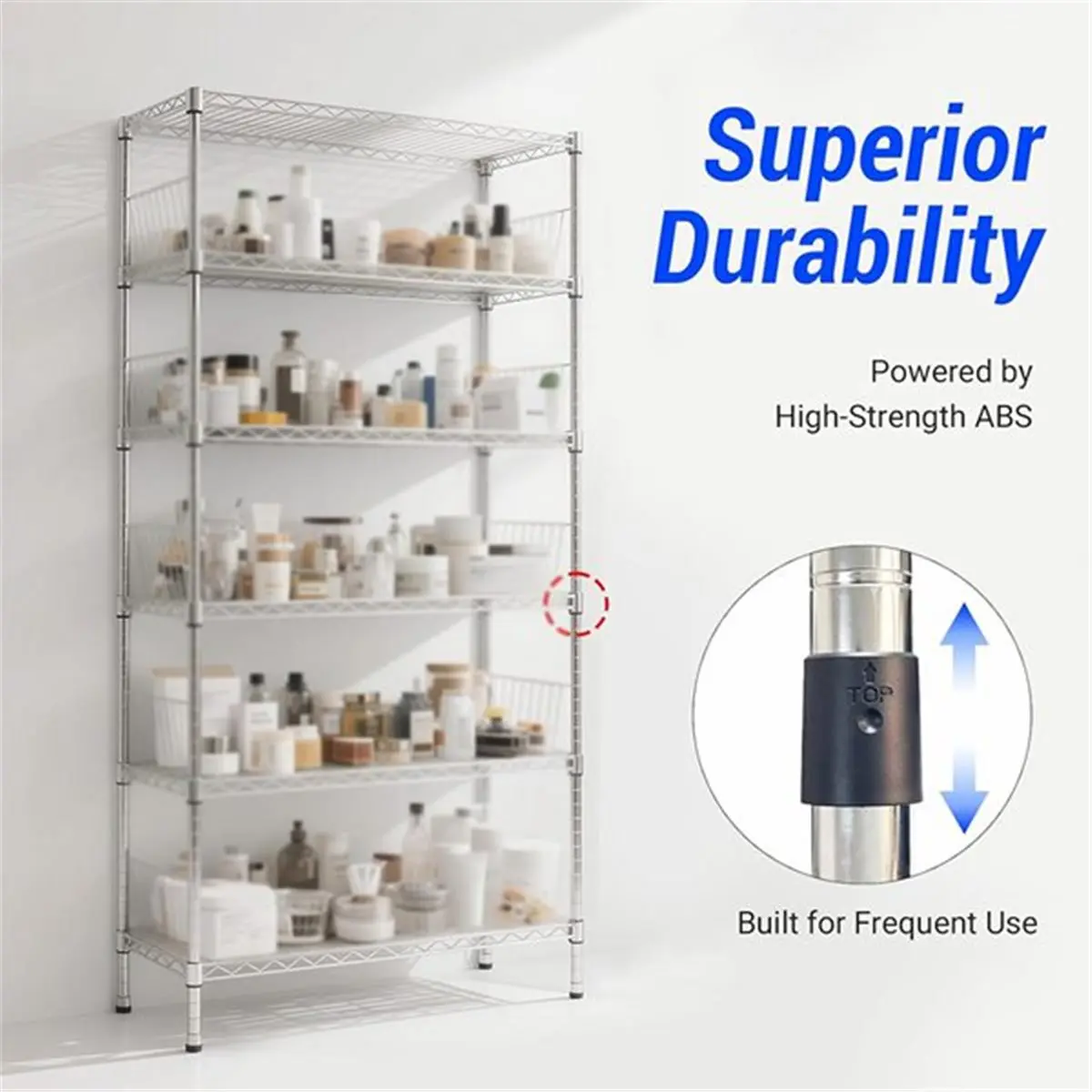 2026 New Tool 20pair Wire Shelf Clips for 1-Inch Posts, Secure Locking Design for Universal Shelving Compatibility
2026 New Tool 20pair Wire Shelf Clips for 1-Inch Posts, Secure Locking Design for Universal Shelving Compatibility