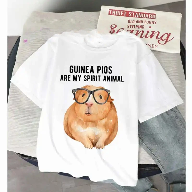 Women’s Plus Size T-Shirt Female Fashion Tops Graphic T Shirts Guinea Pig Summer Short Sleeves Harajuku Kawaii Animals
Women’s Plus Size T-Shirt Female Fashion Tops Graphic T Shirts Guinea Pig Summer Short Sleeves Harajuku Kawaii Animals