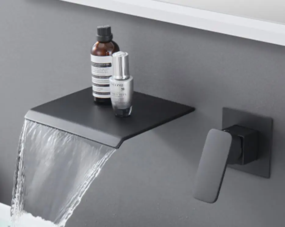 Black Waterfall Basin Faucet Concealed Tap In-Wall Water Tap Pre-Buried Box basin Hot And Cold Water Faucet 2-ColorS
Black Waterfall Basin Faucet Concealed Tap In-Wall Water Tap Pre-Buried Box basin Hot And Cold Water Faucet 2-ColorS