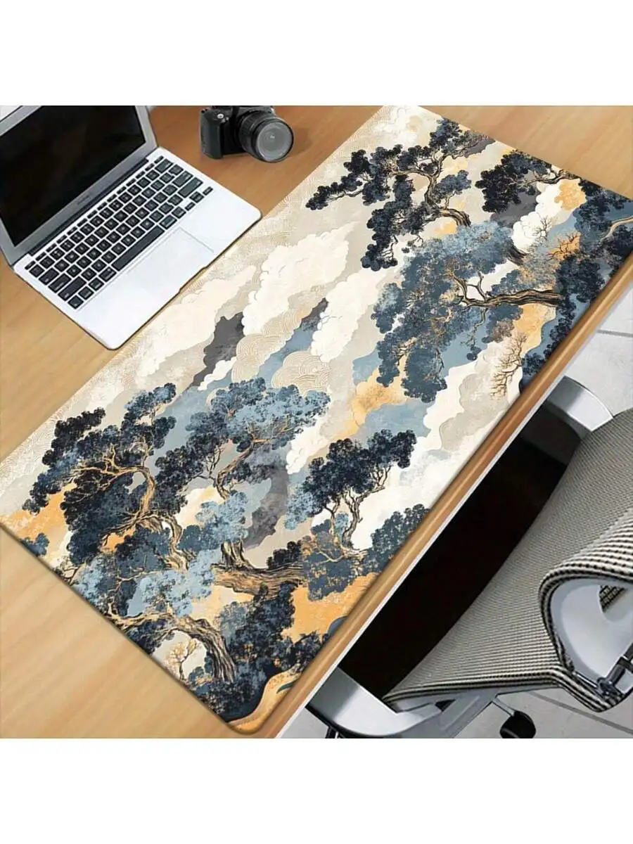 Large XXL Desk Pad With Blue Clouds And Trees Design Non-Slip Rubber Base For Gaming Office Workspace
Large XXL Desk Pad With Blue Clouds And Trees Design Non-Slip Rubber Base For Gaming Office Workspace