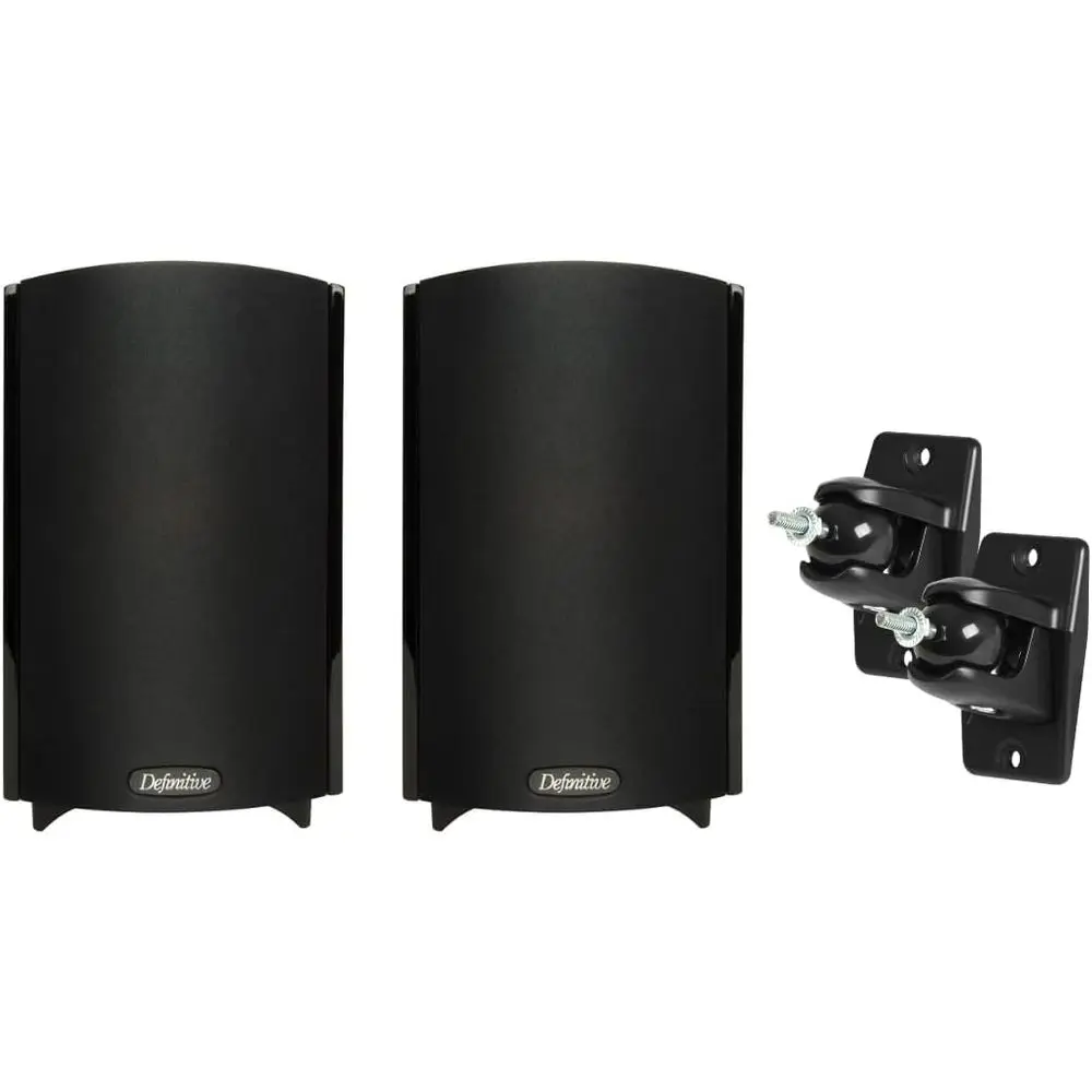 Pair o ProMonitor 800-2-Way Satellite or Bookshel Speaker or Home Theater Speaker System + VEPC Pro-Mount 90 - Pair (Black) Bund
Pair o ProMonitor 800-2-Way Satellite or Bookshel Speaker or Home Theater Speaker System + VEPC Pro-Mount 90 - Pair (Black) Bund
