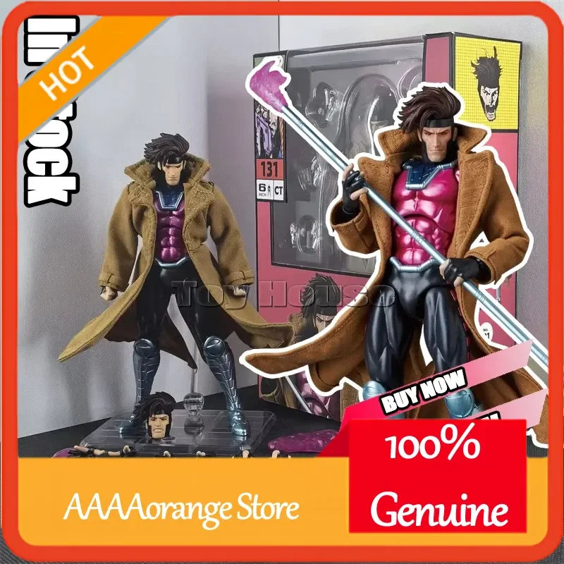 MAFEX Gambit X Men Comic Version Action Figure No 131 Medicom Toy Collectible Model PVC Anime Statue 16cm with Original Box
MAFEX Gambit X Men Comic Version Action Figure No 131 Medicom Toy Collectible Model PVC Anime Statue 16cm with Original Box