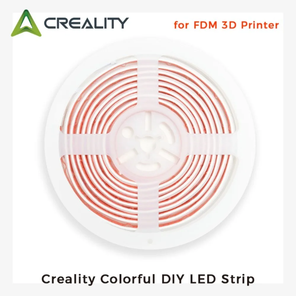 Creality Colorful DIY LED Strip For FDM 3D Printer Wireless Control Dual LED Strip Outputs
Creality Colorful DIY LED Strip For FDM 3D Printer Wireless Control Dual LED Strip Outputs