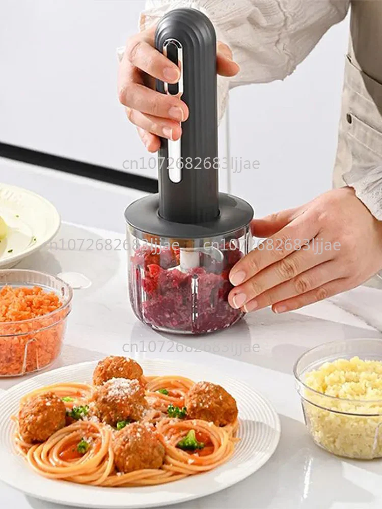 Kitchen Vegetable chopper food processor protable meat grinder Dishwasher safe Electric Shredder for Meal Prepping Fruit
Kitchen Vegetable chopper food processor protable meat grinder Dishwasher safe Electric Shredder for Meal Prepping Fruit