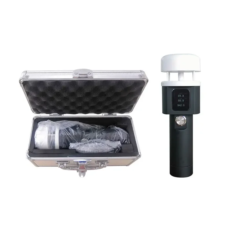 Ultrasonic handheld weather instrument, portable wind speed and direction recorder, ultrasonic handheld weather station
Ultrasonic handheld weather instrument, portable wind speed and direction recorder, ultrasonic handheld weather station