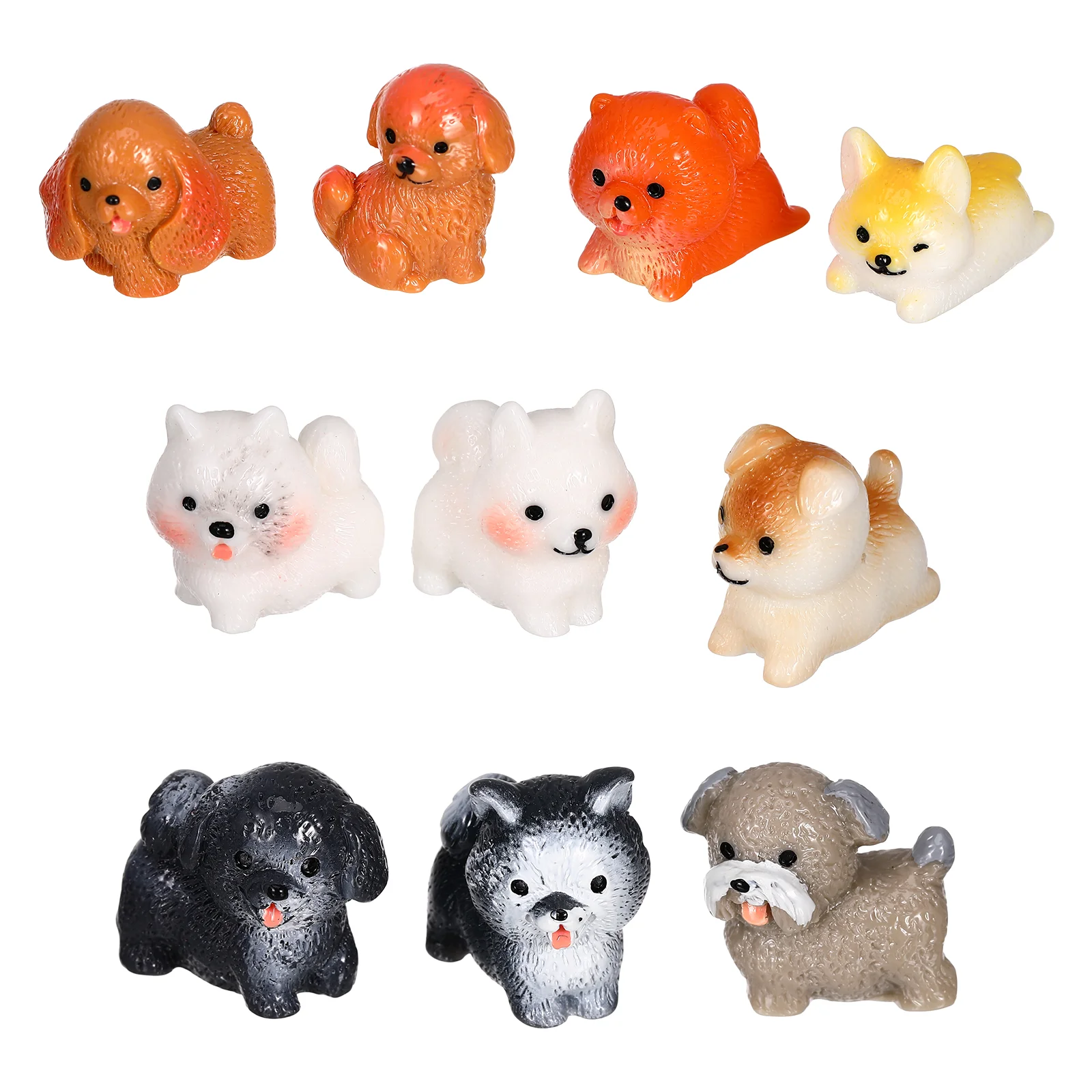 10 Pcs Solid Color Cute Dog Tiny Decors Mini Animals Figures Toys Statue Ornaments Figurines Resin Plastic Child Kids
10 Pcs Solid Color Cute Dog Tiny Decors Mini Animals Figures Toys Statue Ornaments Figurines Resin Plastic Child Kids