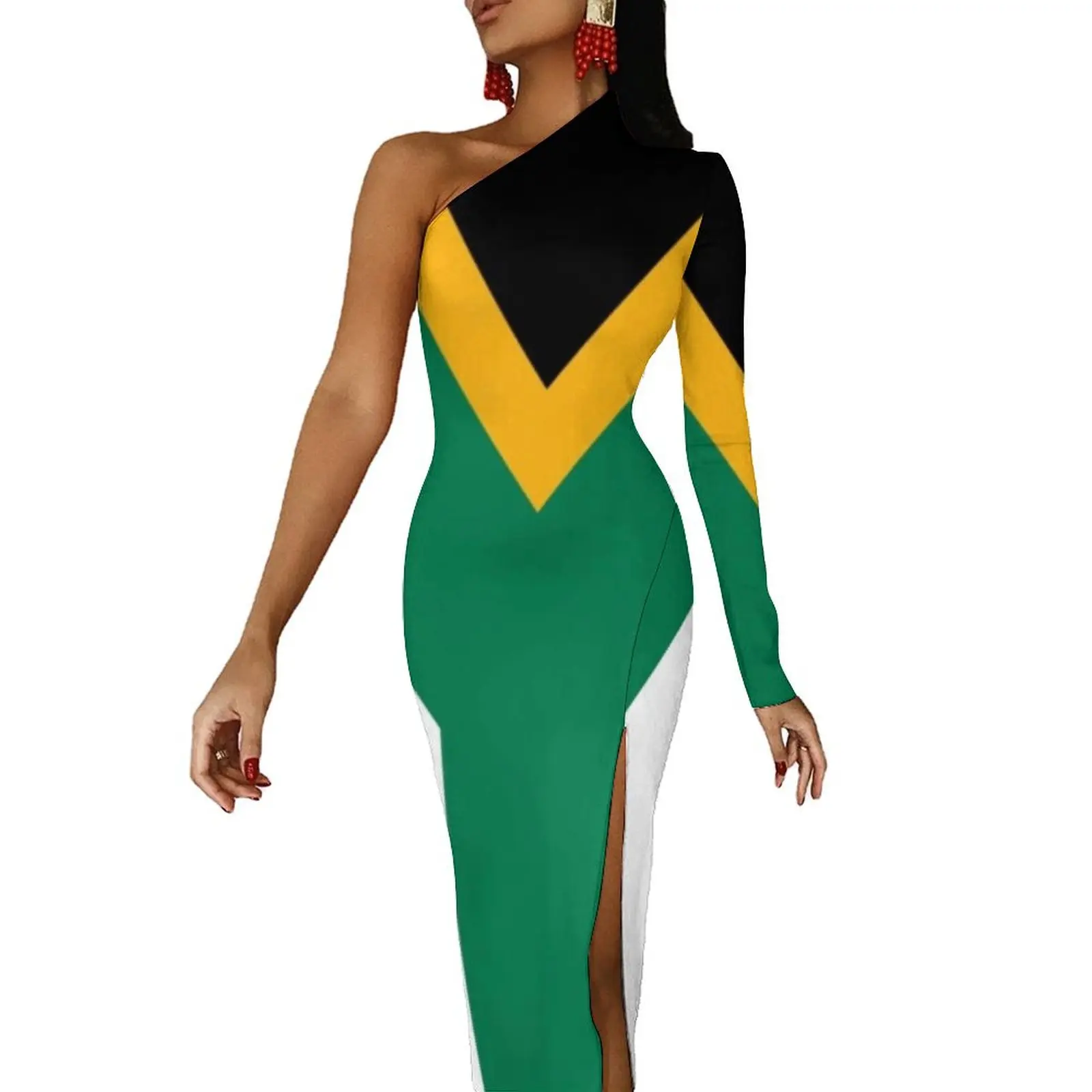 South Africa Flag Half Dleeve Split Dress dress for woman summer clothes Woman clothing
South Africa Flag Half Dleeve Split Dress dress for woman summer clothes Woman clothing