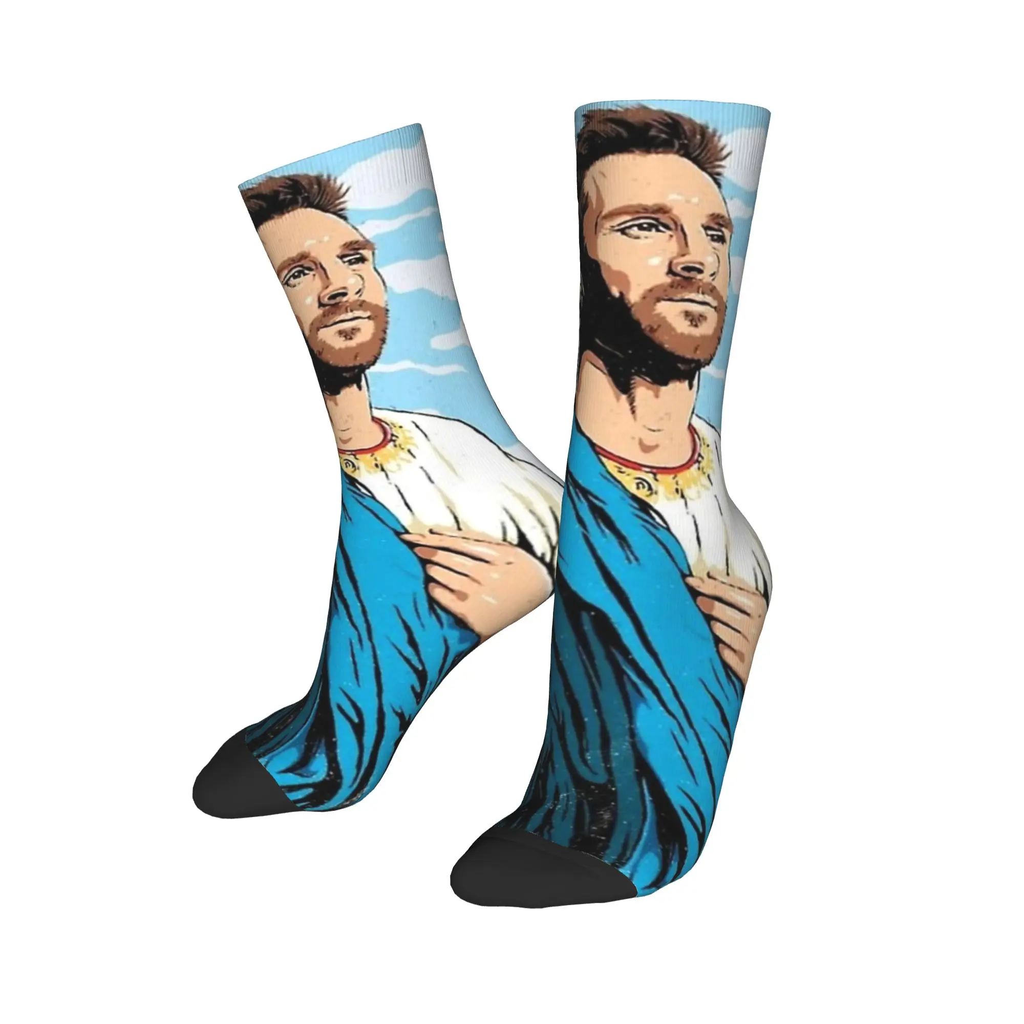 Football Messis Socks Men's Women's Polyester Funny Happy Socks Crazy Spring Summer Autumn Winter Middle Tube Stockings Gift
Football Messis Socks Men's Women's Polyester Funny Happy Socks Crazy Spring Summer Autumn Winter Middle Tube Stockings Gift