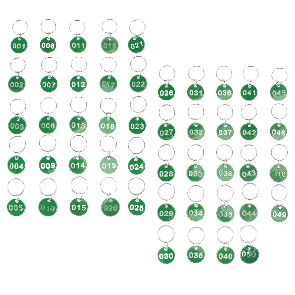 50 Pcs Numbered Key Tags Plates 50 High Engraving Clear Writing Waterproof Suitable Home Hotel Office School Car Travel
50 Pcs Numbered Key Tags Plates 50 High Engraving Clear Writing Waterproof Suitable Home Hotel Office School Car Travel