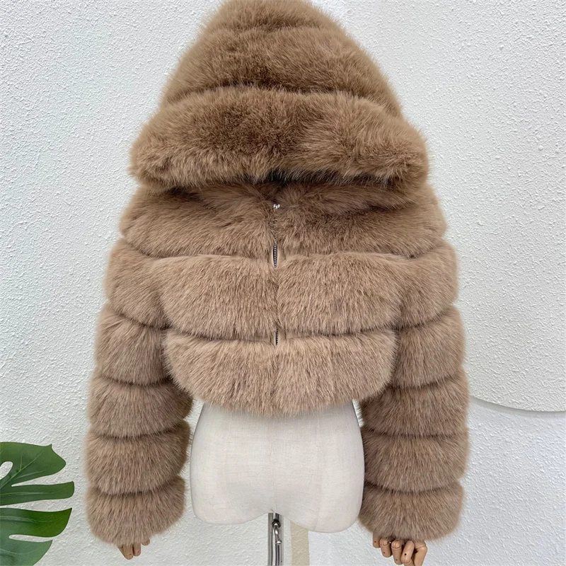 New Outerwear Winter Faux Fur Coat Woman Elegant Fluffy Faux Fur Jacket Top Short Fur Coats Woman Clothing Jackets for Woman
New Outerwear Winter Faux Fur Coat Woman Elegant Fluffy Faux Fur Jacket Top Short Fur Coats Woman Clothing Jackets for Woman
