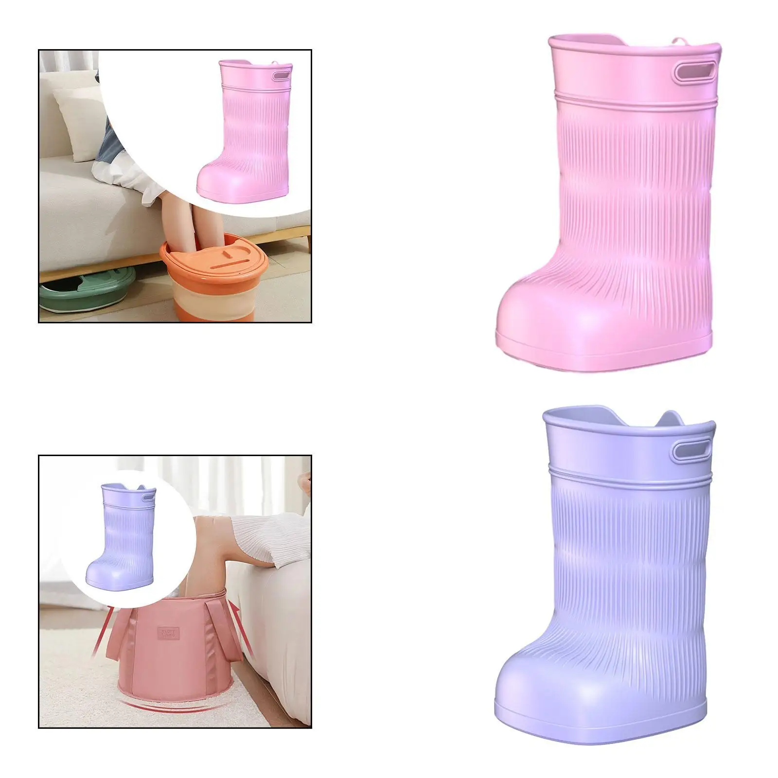 Foot Soak Tub,Foot Bath Basin for Relaxation,Foot SPA Foot Tub Bucket,Portable for Soaking Feet Pedicure Foot Bucket for Home
Foot Soak Tub,Foot Bath Basin for Relaxation,Foot SPA Foot Tub Bucket,Portable for Soaking Feet Pedicure Foot Bucket for Home
