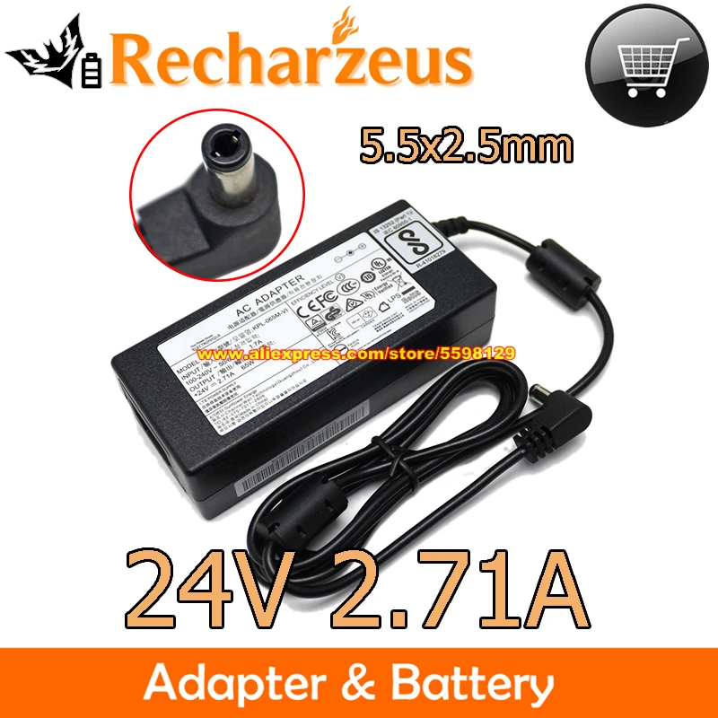 Genuine Vpelectronique KPL-065M-VI AC Adapter 24V 2.71A 65W Power Supply KPL-065M-Vl Laptop Charger KPL-065M-VL
Genuine Vpelectronique KPL-065M-VI AC Adapter 24V 2.71A 65W Power Supply KPL-065M-Vl Laptop Charger KPL-065M-VL