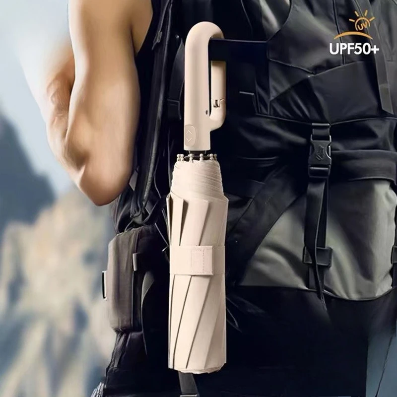 60-rib Fully Automatic Folding Umbrella High-end Sun Rain Umbrellas Enlarged Thickened Reinforced Windproof Travel
60-rib Fully Automatic Folding Umbrella High-end Sun Rain Umbrellas Enlarged Thickened Reinforced Windproof Travel